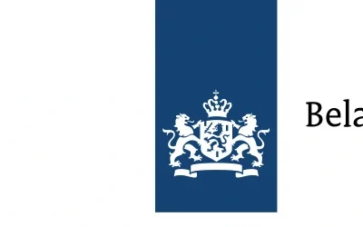 Letters Belastingdienst in betaalkenmerk of beschikkingsnummer