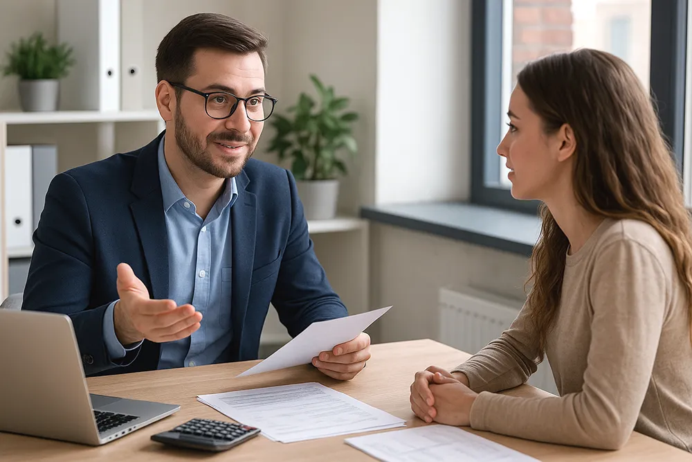 boekhouder geeft advies