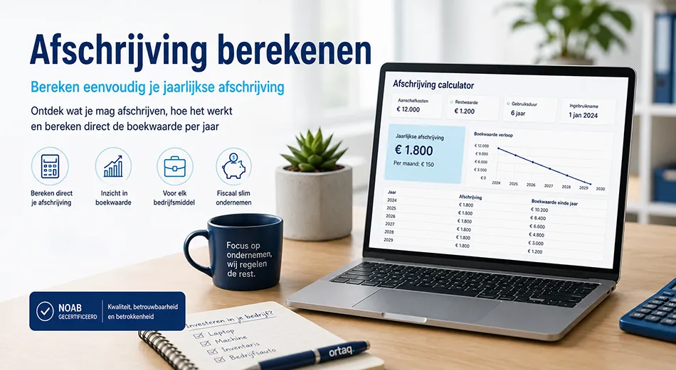 jaarlijkse afschrijving boekwaarde Bereken direct de jaarlijkse afschrijving en boekwaarde van een bedrijfsmiddel