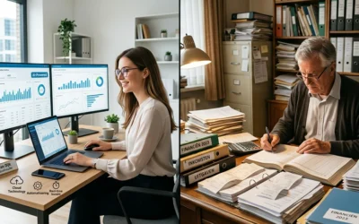 Online boekhouder vs. traditionele boekhouder: wat past écht bij jouw onderneming?